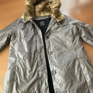 스픽스&스팬 퍼 롱 코트