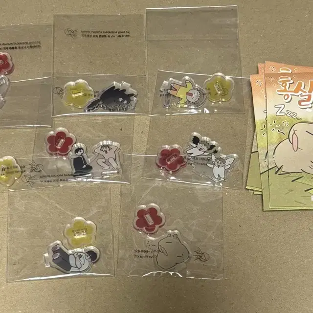 레봄 봄툰 홍실퀘스트 홍퀘 미니 스탠드 아크릴 미개봉 일괄