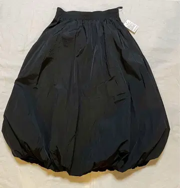 미사용 새상품 205zero 블랙 벌룬 스커트 프리 사이즈
