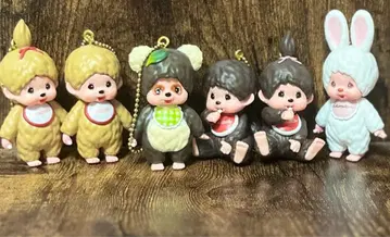 몽치치 마스코트 키체인 3종 컴플리트