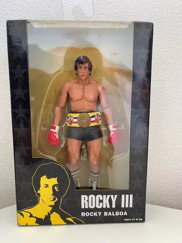 록키 3 록키 발보아 피규어 40주년 기념
