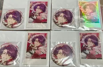 와타라이 히바리 생일 굿즈 2024 캔뱃지&폴라로이드 세트 x 4