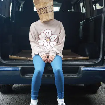 davryu flower LS TEE [스모키 핑크] M