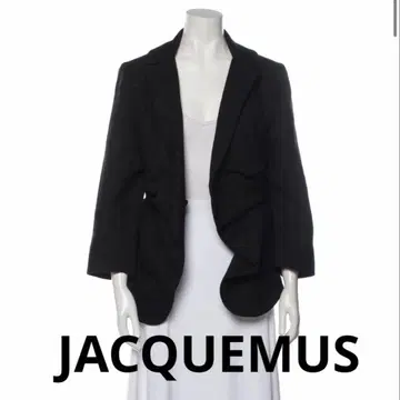 새상품급 jacquemus 블랙 테일러드 자켓