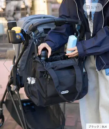 OUTDOOR 블랙 마더백