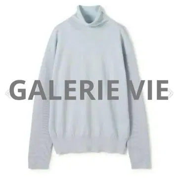 새상품 갤러리 바이 울 터틀넥 풀오버 니트