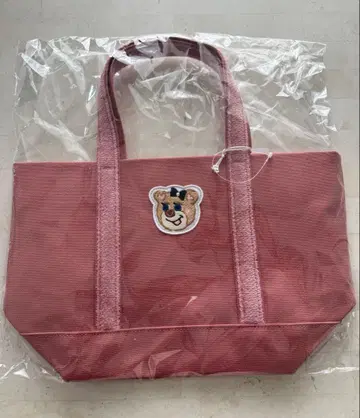 페일러 FEILER 올드 테디걸 와펜 토트백 핑크