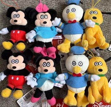 미키 프렌즈 마츠모토 세이지 신작 마스코트 디즈니 총 4종 8개