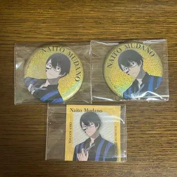 도겐 안키 GiGO 무타노 무진 캔뱃지 특전 스티커