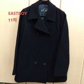 EAST BOY 블랙 피 코트