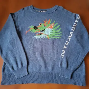 빅 사이즈 RNA 오버 사이즈 코튼 니트 새상품급