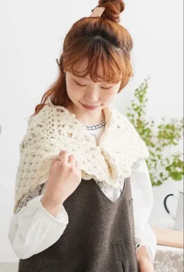 샹브르 드 샤름 네팔 핸드 니트 담요