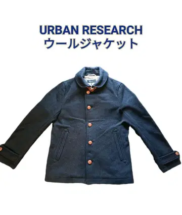 URBAN RESEARCH 울 자켓 네이비 S 어반 리서치