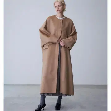 ebure 캐시미어 리버 코트 그레이 2022 AW 341,000