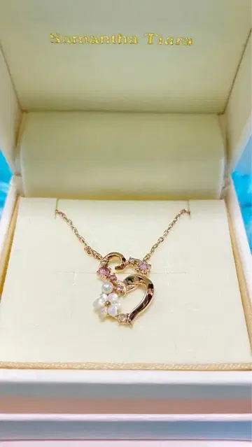 Samantha 티아라 실버 목걸이