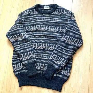 jantzen / 패턴 니트 네이비 M