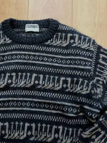 jantzen 얀센 / pattern knit 네이비 M