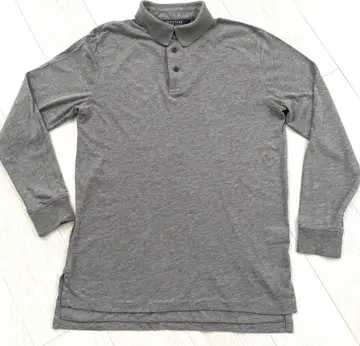 하자품 폴로 골프 랄프 로렌 골프 캐시미어 혼방 피케 셔츠 그레이