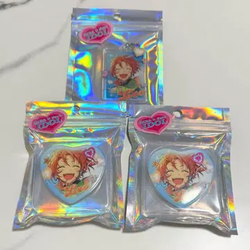 츠키나가 레오 GIRA 데코 하트 캔뱃지 사진 참