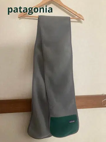 Patagonia 머플러 그레이/그린 ONE