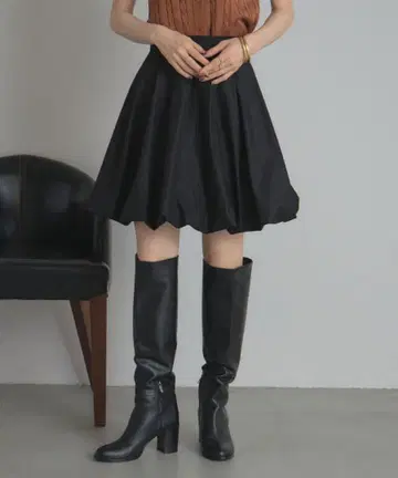 노스탤지어 벌룬 미니 스커트