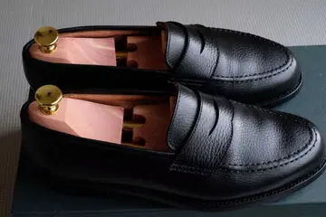 Crockett & Jones BOSTON2 블랙 시보 가죽 6E