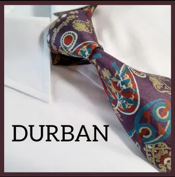 더반 넥타이 퍼플 올 패턴 패턴 제품 일본제 이탈리아 실크