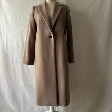 INDIVI 베이지 롱 코트