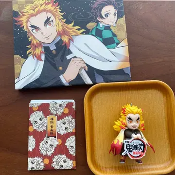 귀멸의 칼날 렌고쿠 쿄쥬로 피규어 스티커 세트