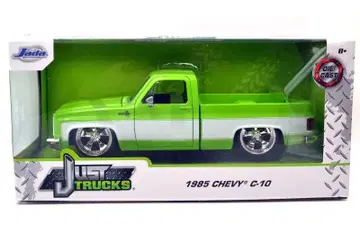 1985 쉐비 C-10 커스텀 (그린) 1 윌/카르텔리 휠