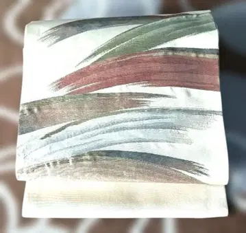 나고야 오비 추상적인 필적 무늬