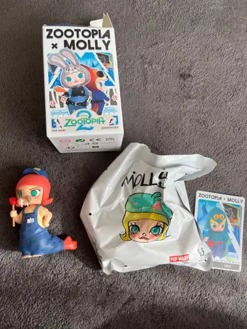 팝마트 주토피아 x 몰리 2세트