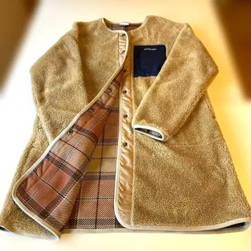 컬럼비아 여성용 플리스 롱 자켓 L 사이즈 중고품