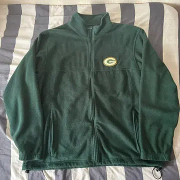 NFL 그린베이 패커스 플리스 자켓 구제 의류