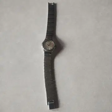 RADO 아날로그 손목시계 실버 배터리 방전