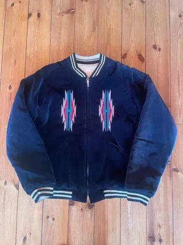 테일러 토요 BEAMS 벨벳 스카잔 오르테가 치마요 리버서블