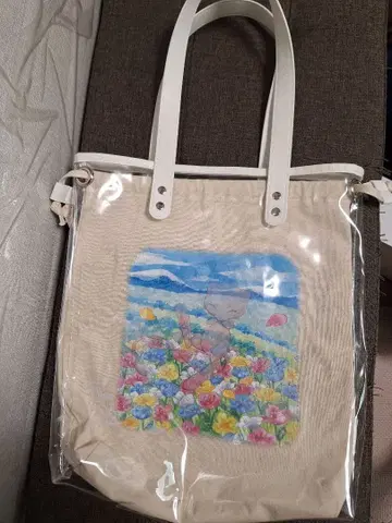 포켓몬 Invisible to Me 토트백 뮤우