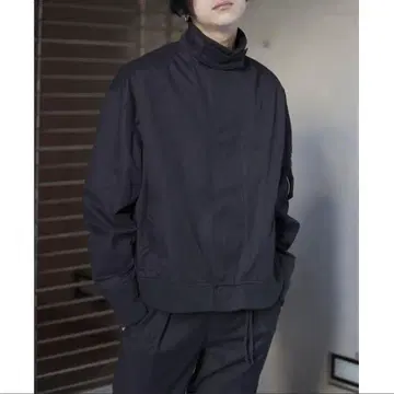 MA-1 플라이트 자켓 짧은 기장 블랙 매트 소재