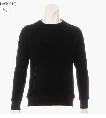 브리핑 골프 울 크루넥 블랙 XL