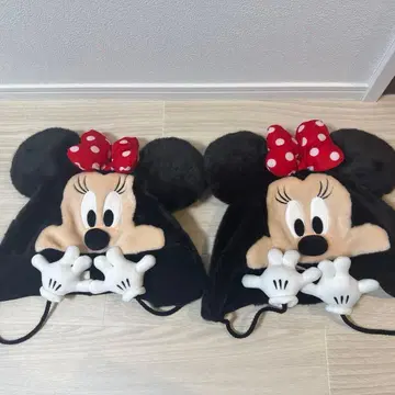 미니 마우스 캐릭터 모자 2세트