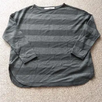 사바탐 plaisir du sabbatum 보더 니트 차콜 계열