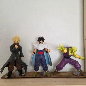 드래곤볼 제일복권 피규어 3체 세트 흑의의 전사 손오반 피콜로