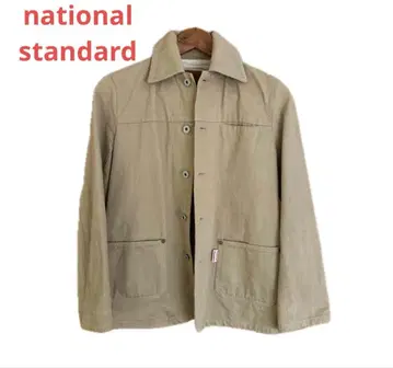 national standard 데님 워크 자켓