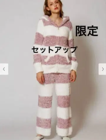 젤라피케 룸웨어 세트 크리스마스 한정품 셋업 멜란지 프리