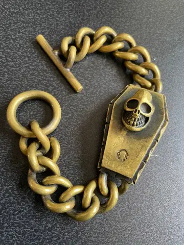GOLD KID 골드키드 BRASS COFFIN BRACELET