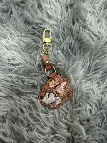 미니 스팽글 키링