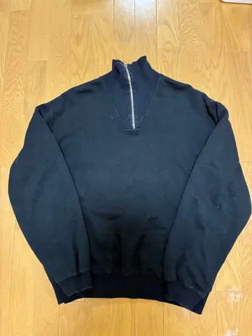 아네스베 하프 지퍼 맨투맨 드라이버즈 맨투맨 빈티지