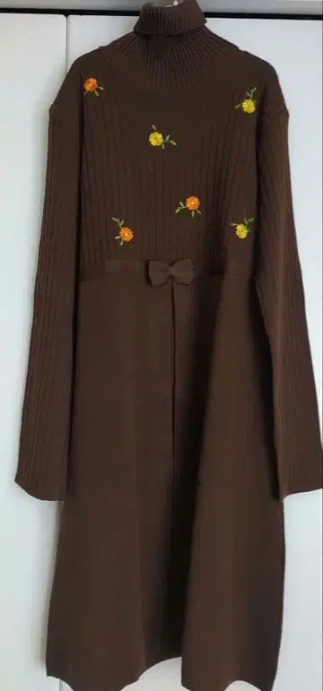 컨디션 최상 GALLERY VISCONTI 브라운 원피스
