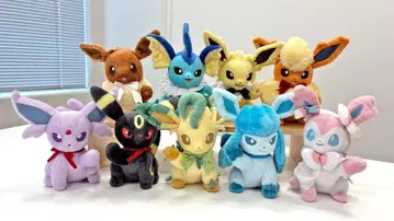 봉제 인형 Eevee Collection 이브이 9개 세트