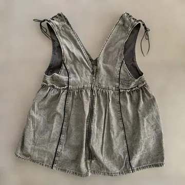 니코앤드 Lambert V넥 데님풍 베스트